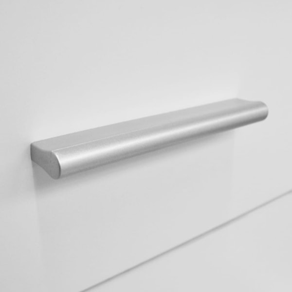 vidaXL Hög byrå konstruerat trä 41x35x106 cm vit Vit