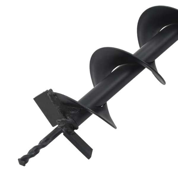 vidaXL Jordborr stål 100 mm art