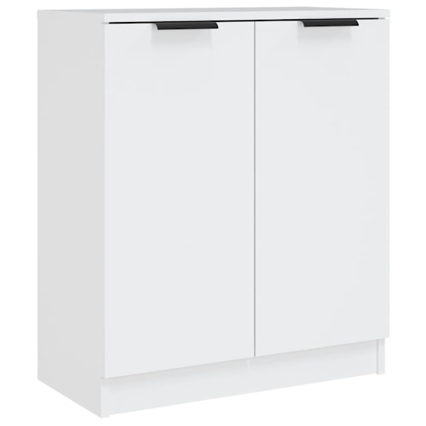 vidaXL Skänkar 2 st vit 60x30x70 cm konstruerat trä Vit