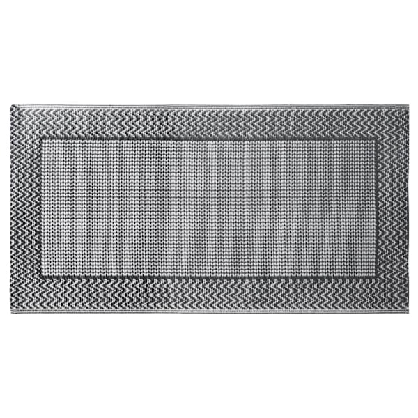 vidaXL Utomhusmatta grå 80x150 cm PP grå