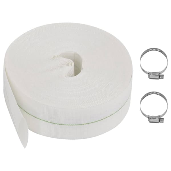 vidaXL Platt slang 25 m 2" PE