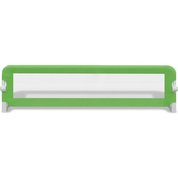 vidaXL Sängskena för barn 2 st grön 150x42 cm Grön