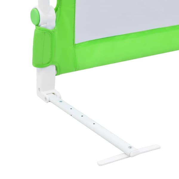 vidaXL Sängskena för barn grön 120x42 cm polyester Grön