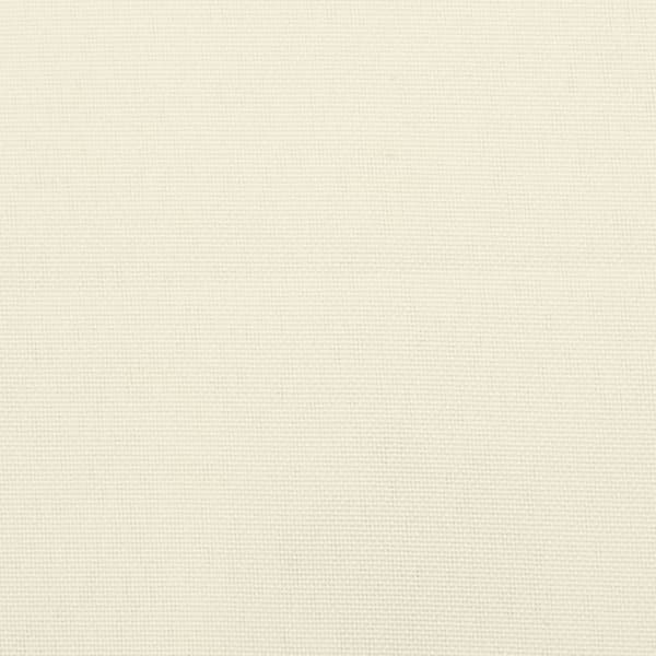 vidaXL Trädgårdsstolsdynor 2 st Gräddvit 100 x 50 x 3 cm Creme
