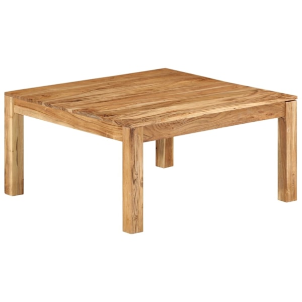 vidaXL Soffbord 80x80x40 cm massivt akaciaträ Brun