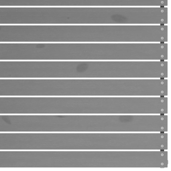 vidaXL Loungegrupp för trädgården 3 delar grå massiv furu grå