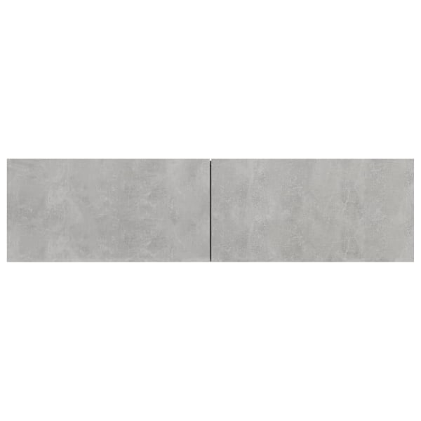 vidaXL TV-bänk betonggrå 120x30x30 cm konstruerat trä grå