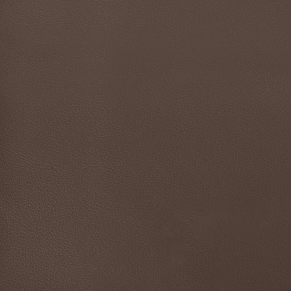vidaXL Pocketresårmadrass brun 160x200x20 cm konstläder Brun