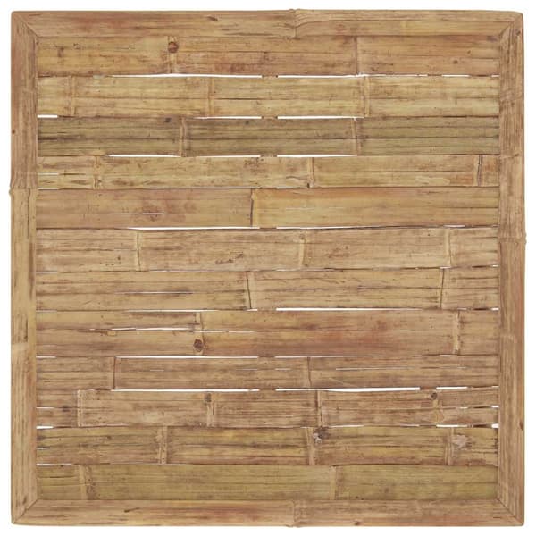 vidaXL Trädgårdsbord 65x65x30 cm bambu Brun