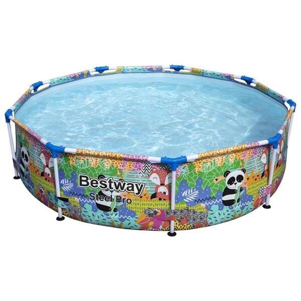 Bestway Poolset Steel Pro MAX 274x66 cm Flerfärgsdesign