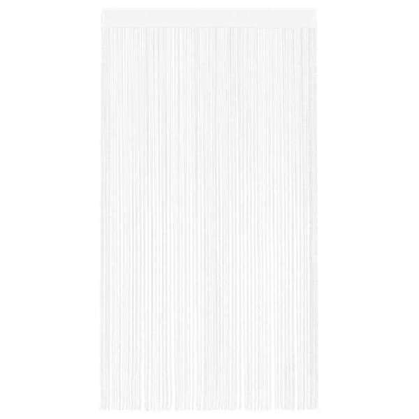 vidaXL Trådgardiner 2 st 140x250 cm vit Vit