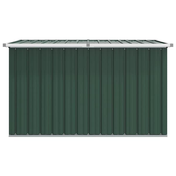 vidaXL Dynbox grön 149x99x93 cm Grön