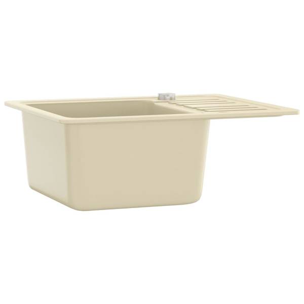 vidaXL Diskho granit enkel beige Beige