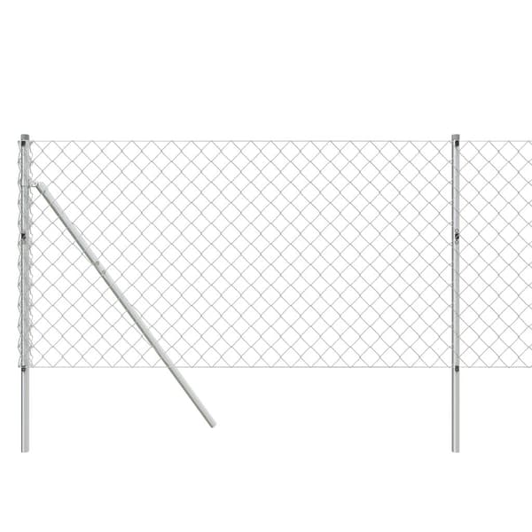 vidaXL Gunnebostängsel silver 1x10 m Silver