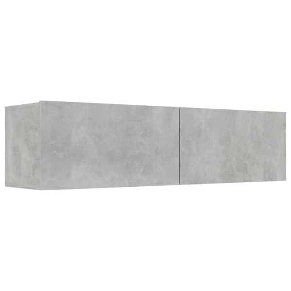 vidaXL TV-bänk betonggrå 120x30x30 cm konstruerat trä grå