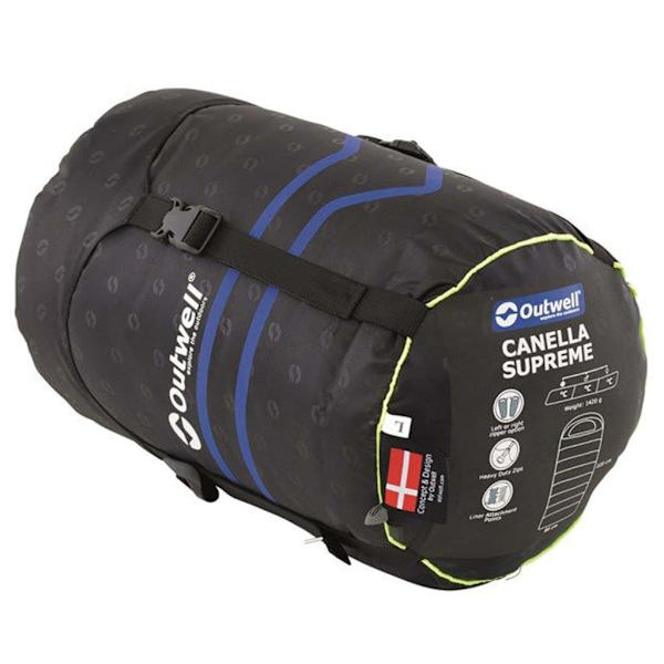 Outwell Sovsäck Canella Supreme skogsgrön Grön