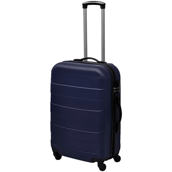 vidaXL Resväskor hardcase tre st blå Blå