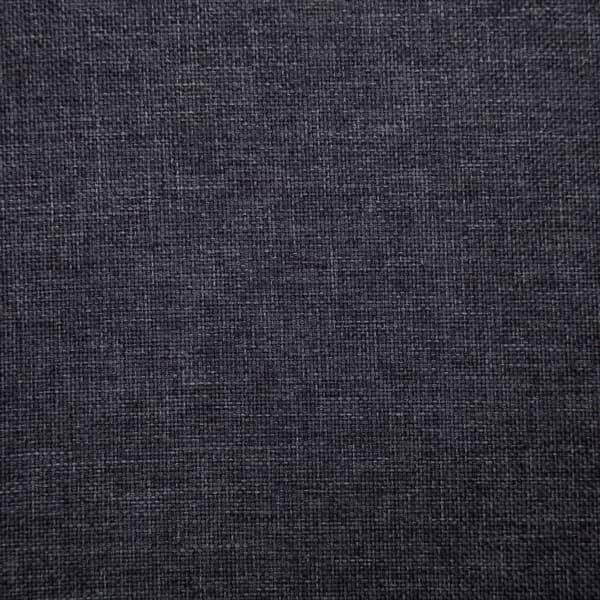 vidaXL Bänk 139,5 cm mörkgrå polyester grå