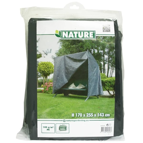 Nature vidaXL Överdrag till hammock 255x170x143 cm grå