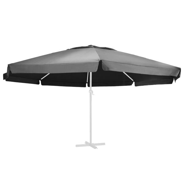 vidaXL Reservtyg för parasoll antracit 600 cm Anthracite