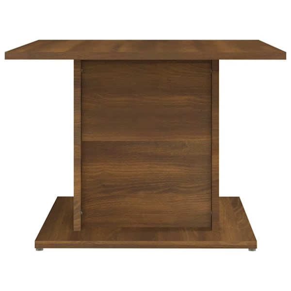 vidaXL Soffbord brun ek 55,5x55,5x40 cm konstruerat trä Brun