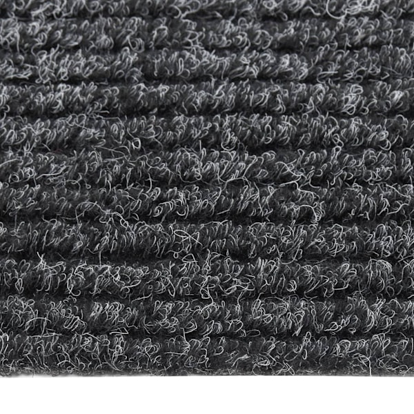 vidaXL Gångmatta 100x350 cm antracit Antracit