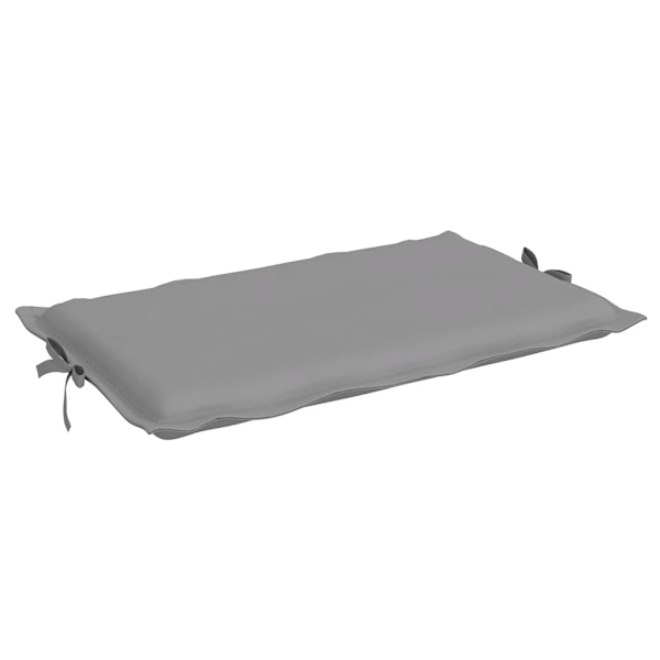 vidaXL Solsängsdyna grå 186x58x4 cm oxfordtyg grå