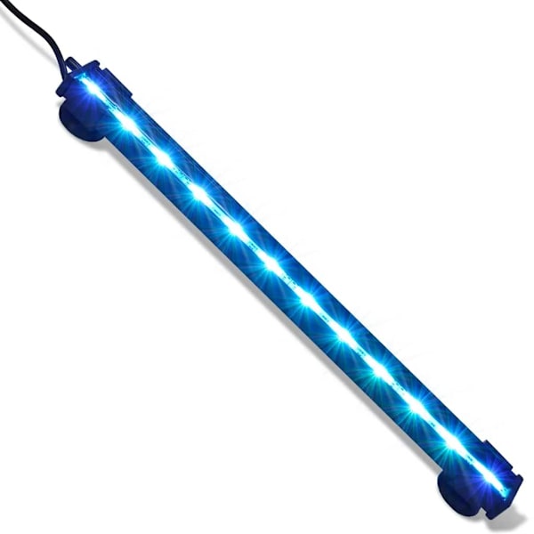 vidaXL Dränkbar LED akvarium Bubble RGB lampa 32 cm