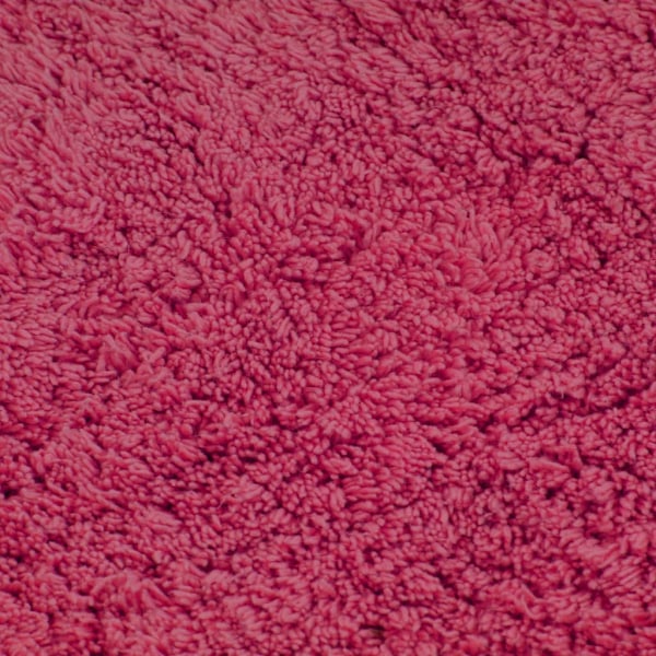 vidaXL Badrumsmattor 3 st tyg fuchsia Rosa