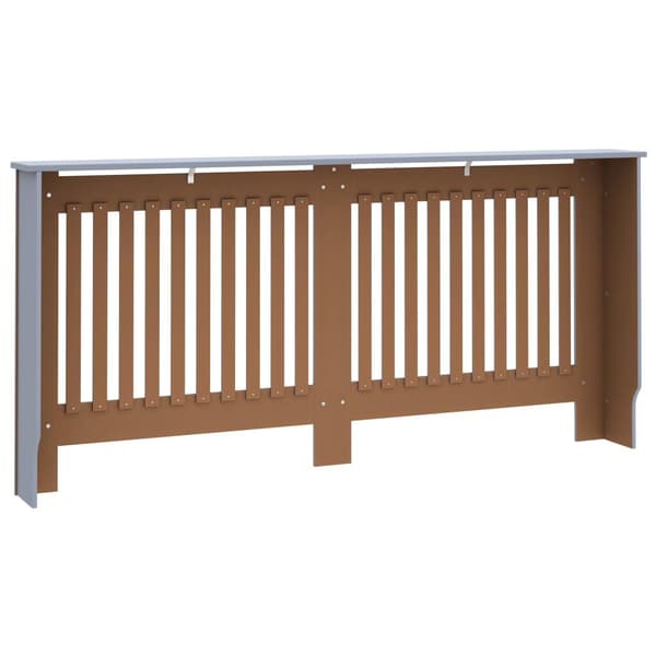 vidaXL Elementskydd antracit 172x19x81,5 cm MDF Antracit
