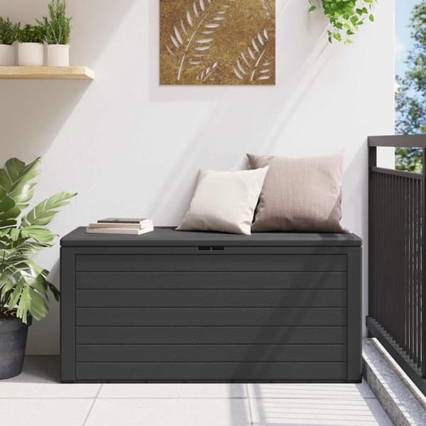 vidaXL Dynbox antracit 116x44x55 cm Antracit