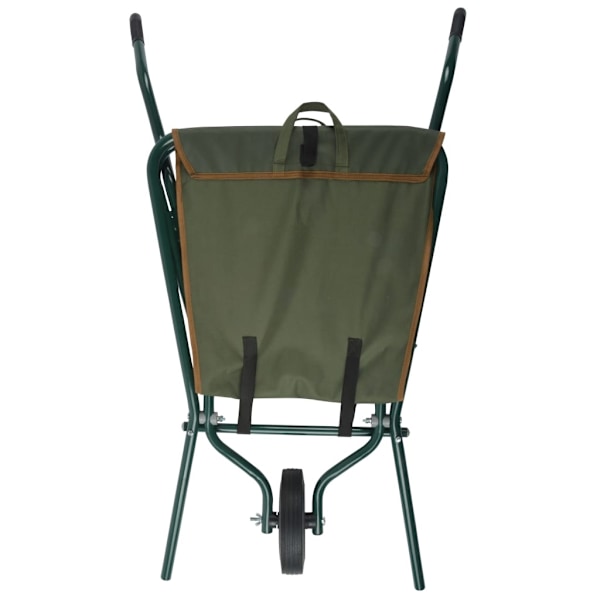 Esschert Design Skottkärra hopfällbar grön GT138 Grön