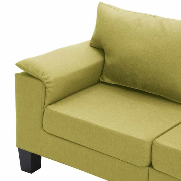 vidaXL Soffa Grön tyg Grön