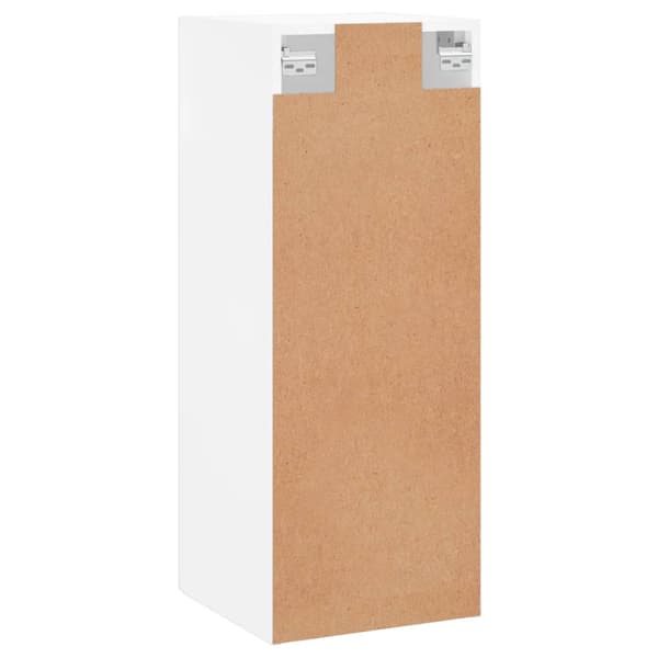vidaXL Väggskåp vit 34,5x34x90 cm Vit