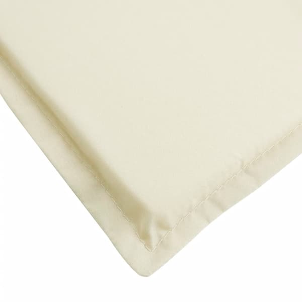 vidaXL Solsängsdynor Oxford tyg (100% polyester) Kräm Creme