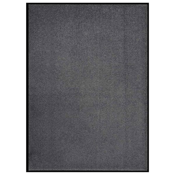 vidaXL Dörrmatta antracit 60x80 cm Antracit