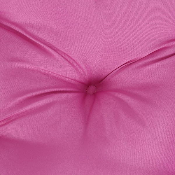 vidaXL Stolsdynor 2 st rosa 50x50x7 cm oxfordtyg Rosa