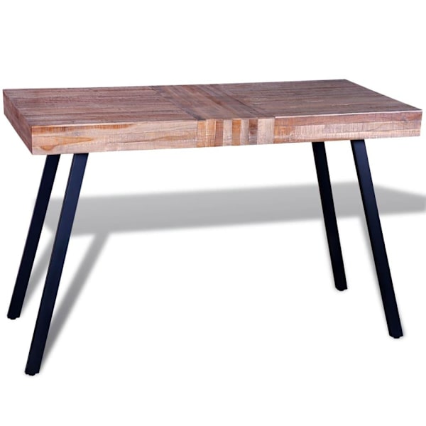 vidaXL Bord i återvunnen teak Brun