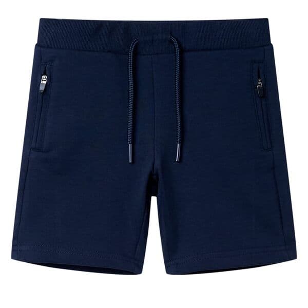 vidaXL Barnshorts marinblå 128 Blå