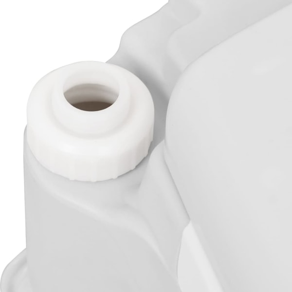 vidaXL Vattendunk med adapter 24 L grå