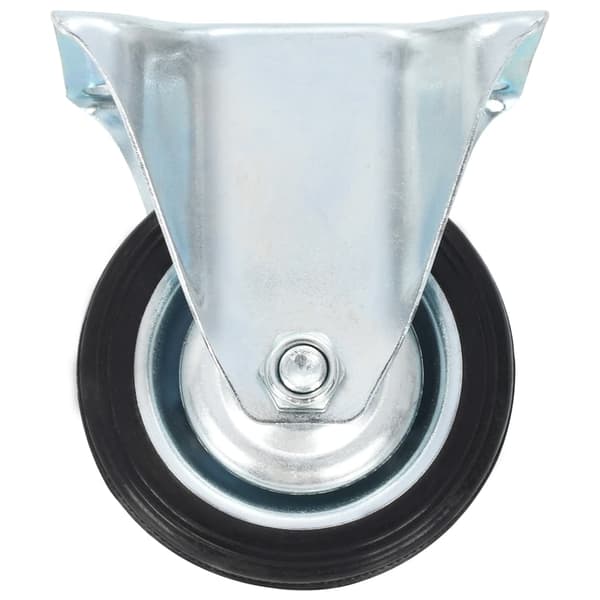vidaXL Fasta hjul 24 st 75 mm