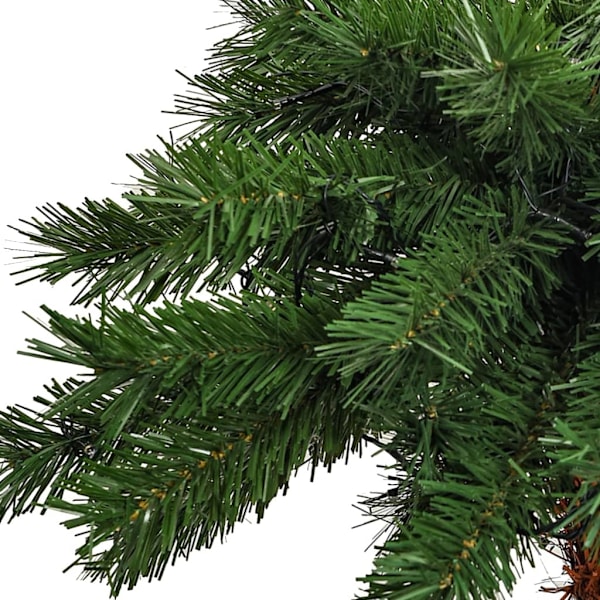 vidaXL Konstpalm med LEDs 150 cm Grön
