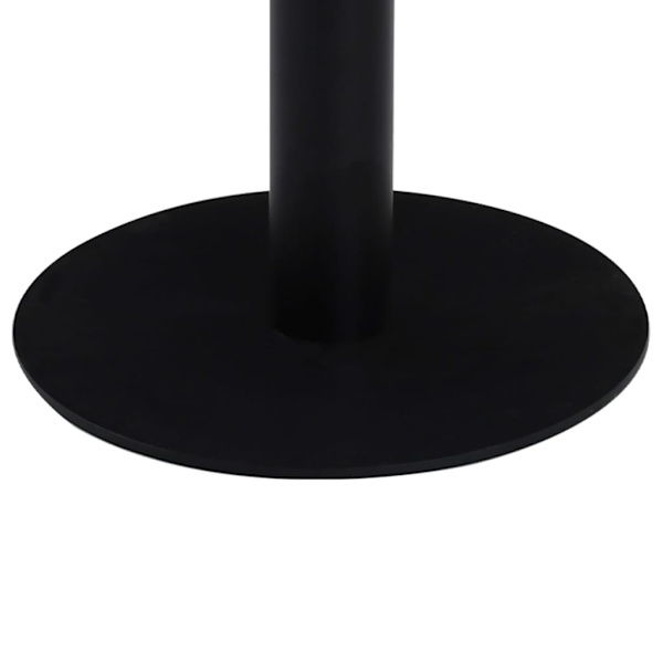 vidaXL Bistrobord mörkbrun 60 cm MDF Brun