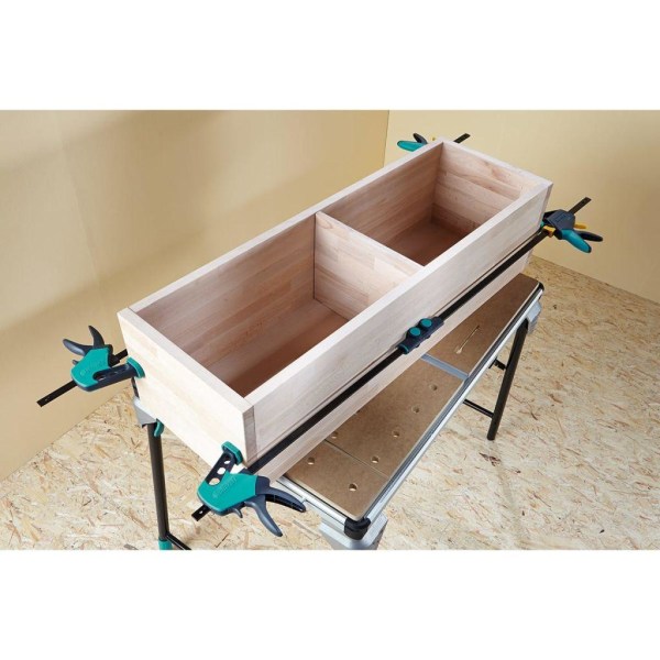 wolfcraft Wolfcraft Adapter till snabbtving med enhandsgrepp 3038000 "Bl\u00e5" XXL
