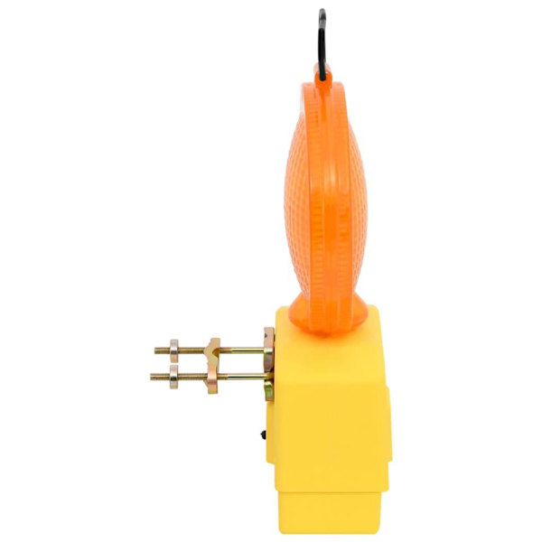 vidaXL Bygglampor 2 st med batterier 18x8x37 cm