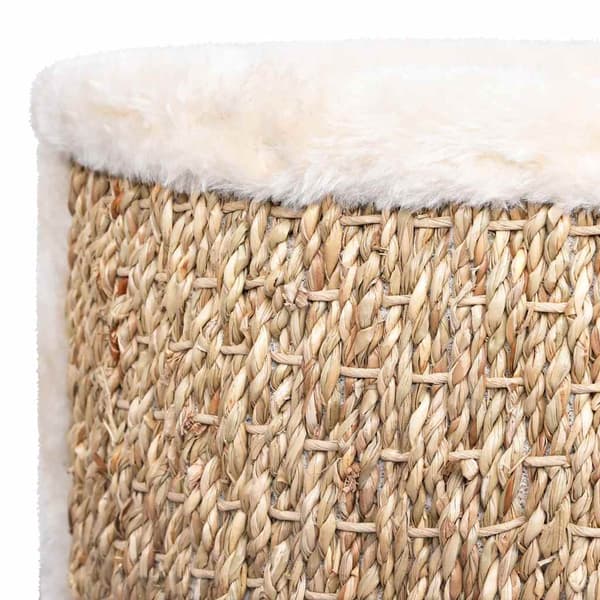vidaXL Rund kattkorg 36 cm sjögräs Beige