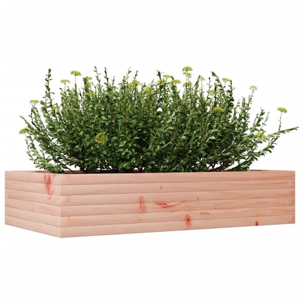 vidaXL Odlingslåda 110x60x23 cm massivt douglasträ Brun