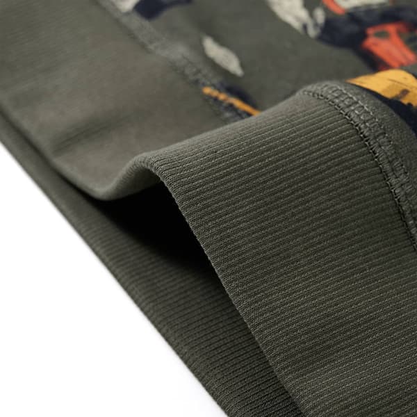 vidaXL Tröja för barn khaki 104 Grön