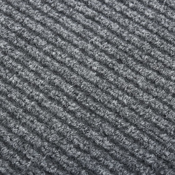 vidaXL Gångmatta 100x150 cm grå grå