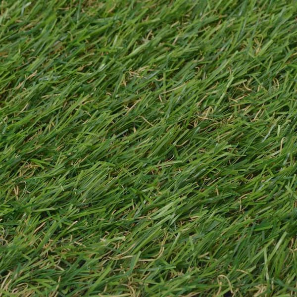 vidaXL Konstgräsmatta 1x5 m/20 mm grön Grön